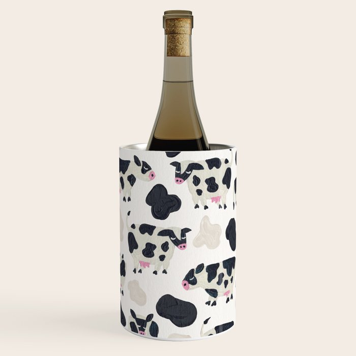 Cow Collection - White Wine Chiller Gallery Image 2