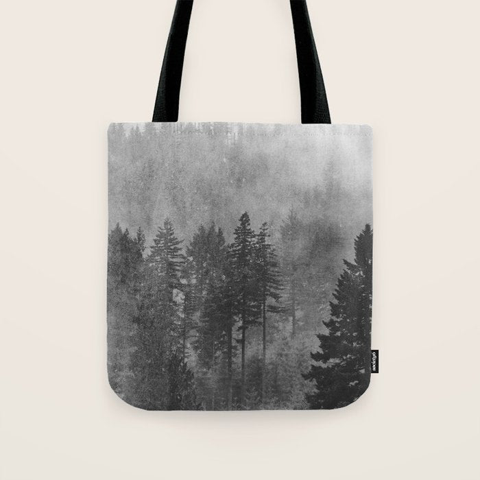Pacific Northwest Forest Adventure - Nature Photography Tote Bag Gallery Image 1