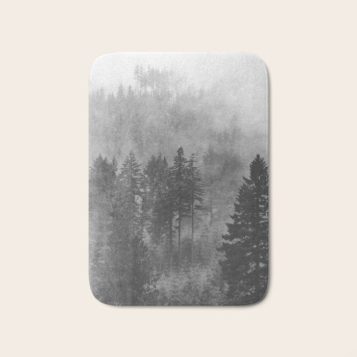 Pacific Northwest Forest Adventure - Nature Photography Bath Mat Gallery Image 1