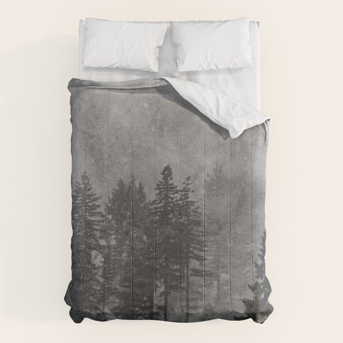 Pacific Northwest Forest Adventure - Nature Photography Comforter Gallery Image 1