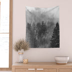 Pacific Northwest Forest Adventure - Nature Photography Wall Tapestry Gallery Image 2
