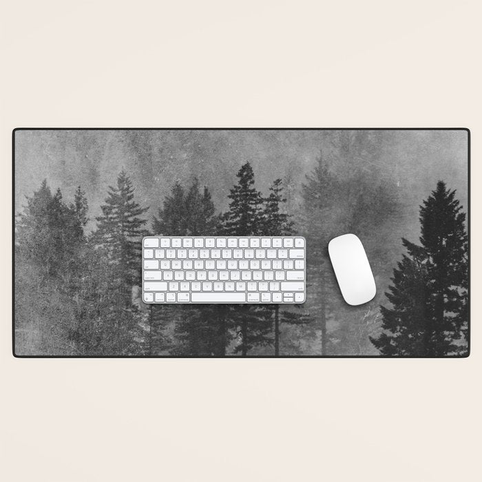 Pacific Northwest Forest Adventure - Nature Photography Desk Mat Gallery Image 1