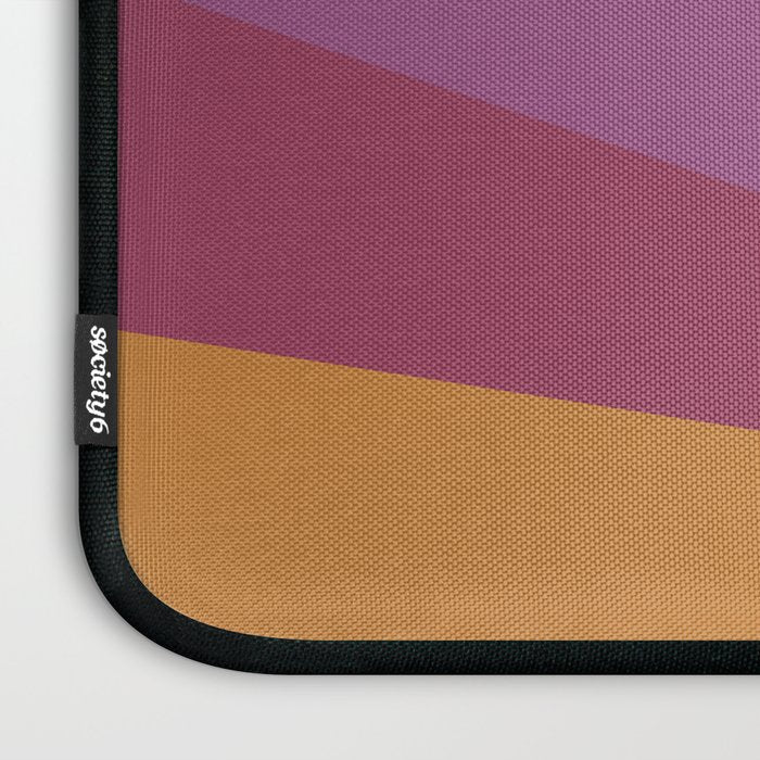 Geometric Triangles X Retro Rainbow Laptop Sleeve Gallery Image 3