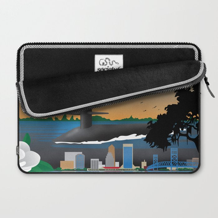 Kings Bay, GA - Submarine Homeport Laptop Sleeve Gallery Image 2
