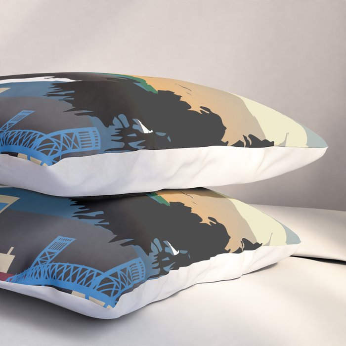 Kings Bay, GA - Submarine Homeport Pillow Sham Gallery Image 3