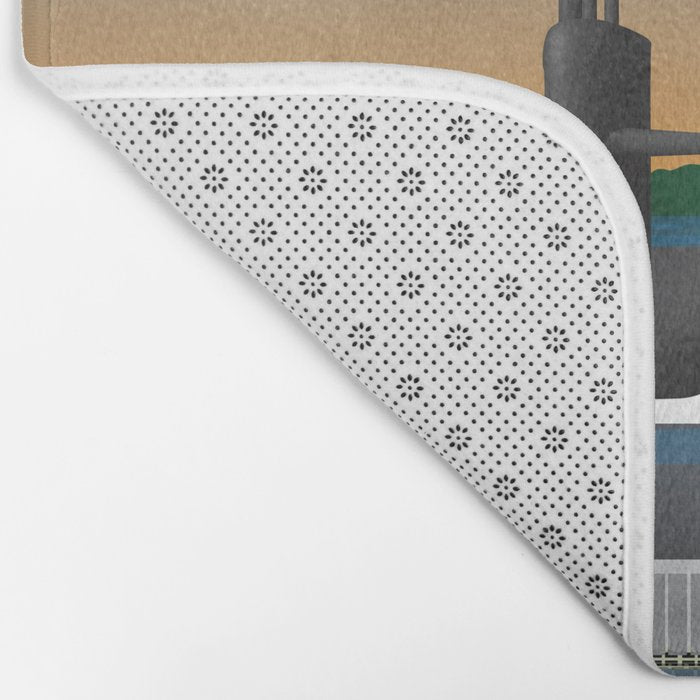 Kings Bay, GA - Submarine Homeport Bath Mat Gallery Image 2