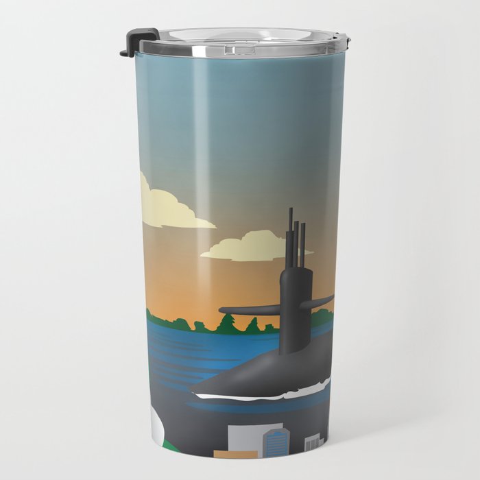 Kings Bay, GA - Submarine Homeport Travel Mug Gallery Image 3