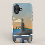 Kings Bay, GA - Submarine Homeport iPhone Case Gallery Image 1