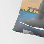 Kings Bay, GA - Submarine Homeport Pillow Sham Gallery Image 4