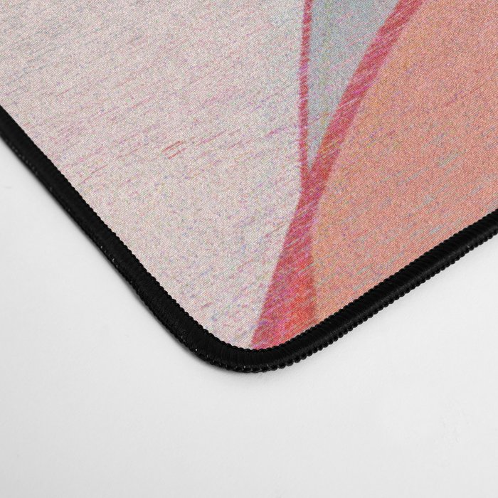 Liquid pinky abstract retro pattern  Desk Mat Gallery Image 4