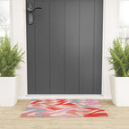 Liquid pinky abstract retro pattern  Welcome Mat Gallery Image 3