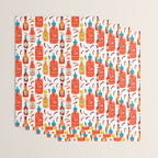 Hot Sauce and Chili Peppers Wrapping Paper Gallery Image 3