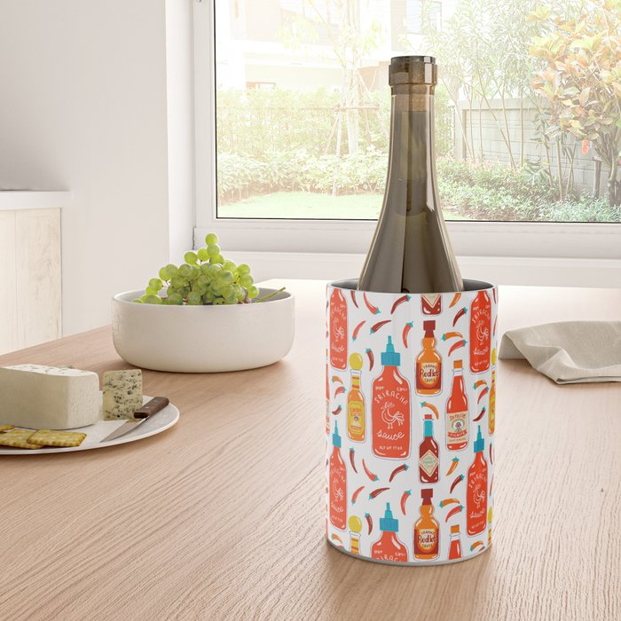 Hot Sauce and Chili Peppers Wine Chiller Gallery Image 4