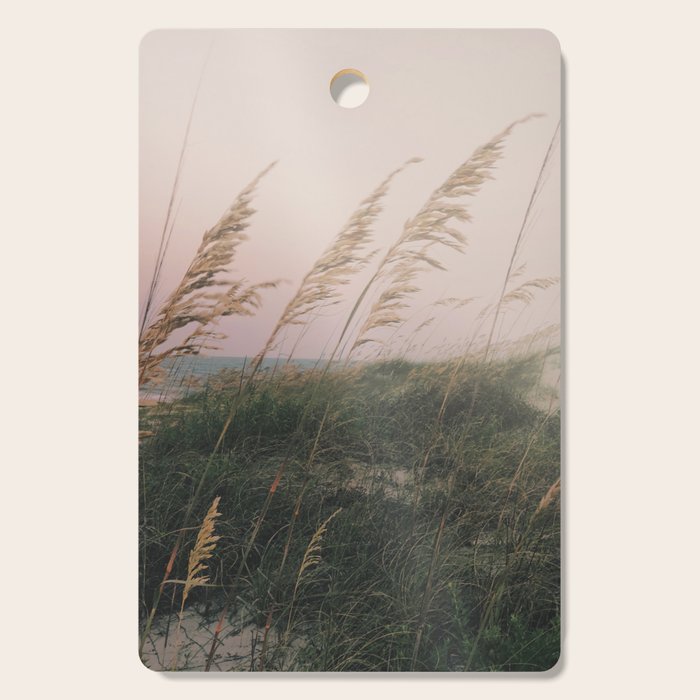 California Dreaming - boho beach nature photograph Cutting Board Gallery Image 1