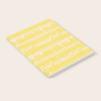Bold Yellow Geometric Shapes Pattern Notebook Gallery Image 2