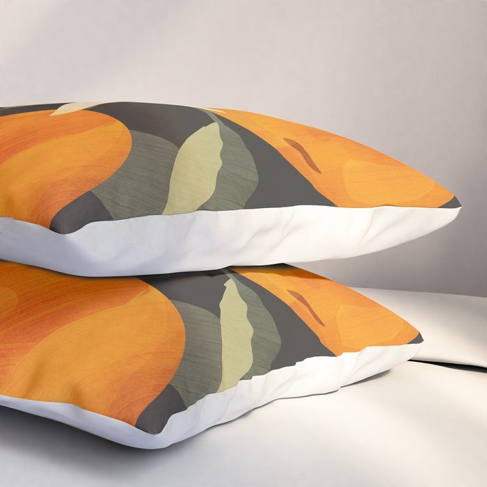 Oranges Botanical Art 1 Pillow Sham Gallery Image 3