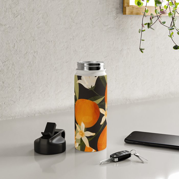 Oranges Botanical Art 1 Water Bottle Gallery Image 4