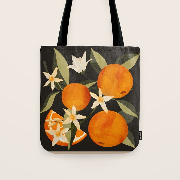 Oranges Botanical Art 1 Tote Bag Gallery Image 1