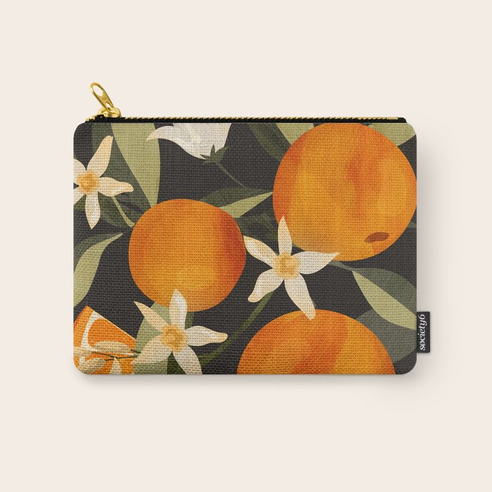 Oranges Botanical Art 1 Carry All Pouch Gallery Image 1