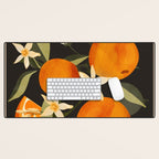Oranges Botanical Art 1 Desk Mat Gallery Image 1