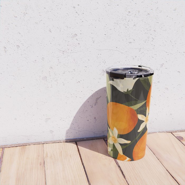 Oranges Botanical Art 1 Travel Mug Gallery Image 4