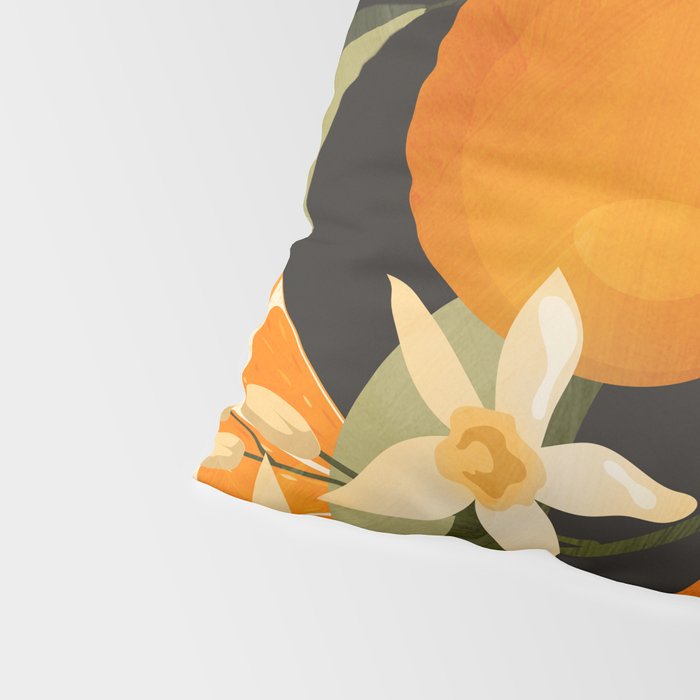 Oranges Botanical Art 1 Pillow Sham Gallery Image 4