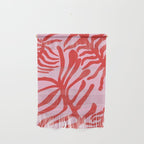 kelp - red & pink Wall Hanging Gallery Image 1
