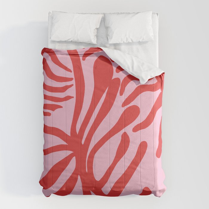 Kelp - Red & Pink Comforter