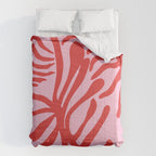 kelp - red & pink Comforter Gallery Image 6