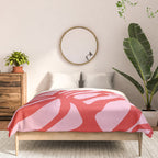 kelp - red & pink Comforter Gallery Image 3