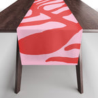kelp - red & pink Table Runner Gallery Image 1