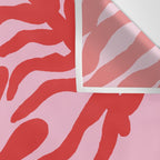 kelp - red & pink Wall Tapestry Gallery Image 3