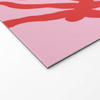 kelp - red & pink Welcome Mat Gallery Image 2