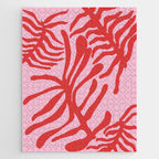 kelp - red & pink Jigsaw Puzzle Gallery Image 1