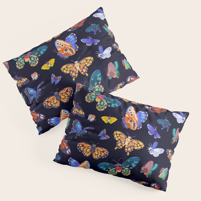 Butterflies Day Pillow Sham Gallery Image 1