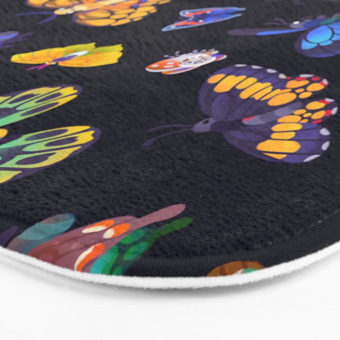 Butterflies Day Bath Mat Gallery Image 3