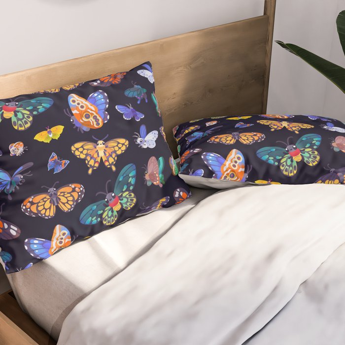Butterflies Day Pillow Sham Gallery Image 2