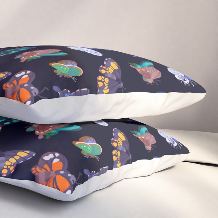 Butterflies Day Pillow Sham Gallery Image 3