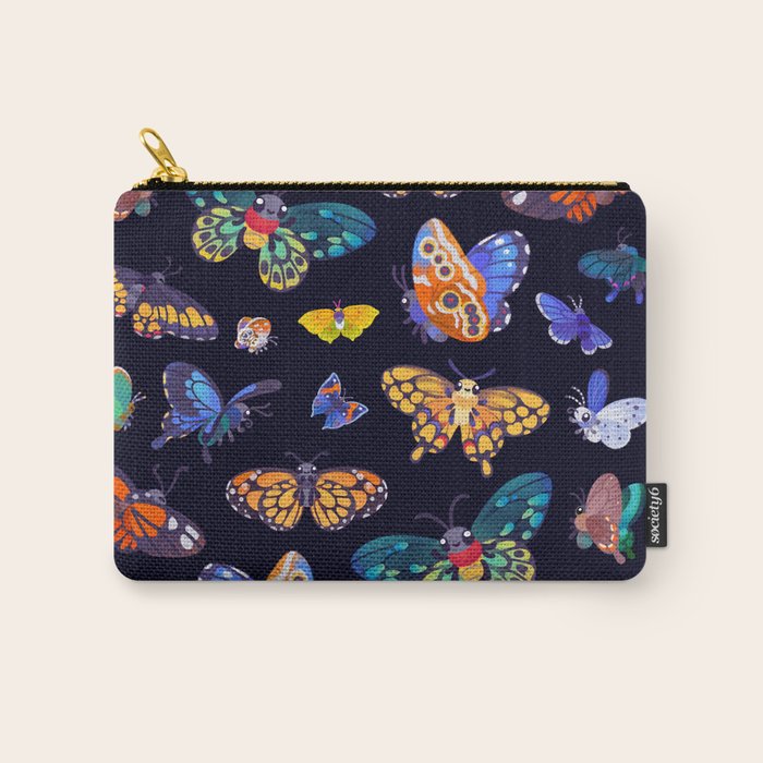 Butterflies Day Carry All Pouch Gallery Image 1