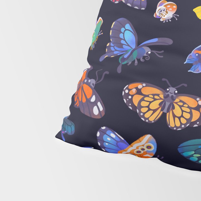 Butterflies Day Pillow Sham Gallery Image 4
