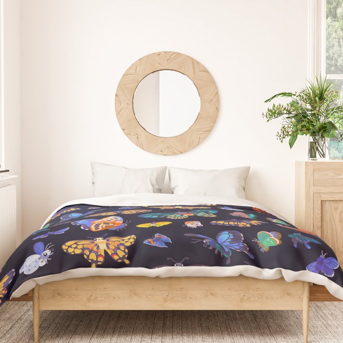 Butterflies Day Duvet Cover Gallery Image 3