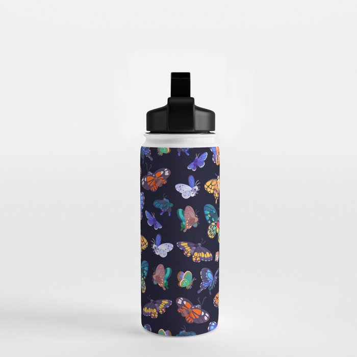 Butterflies Day Water Bottle Gallery Image 2