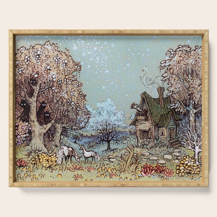 The Gardens of Astronomer Serving Tray Gallery Image 1