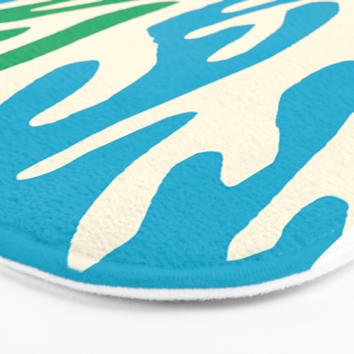 Coral Bath Mat Gallery Image 3