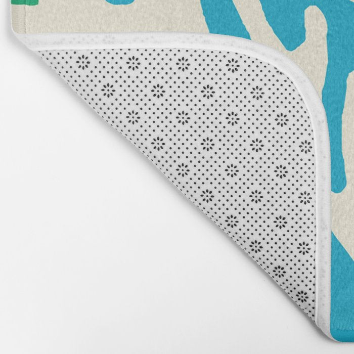 Coral Bath Mat Gallery Image 2