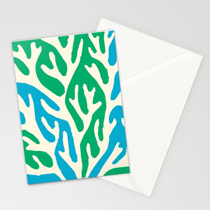 Coral Stationery Card Gallery Image 2