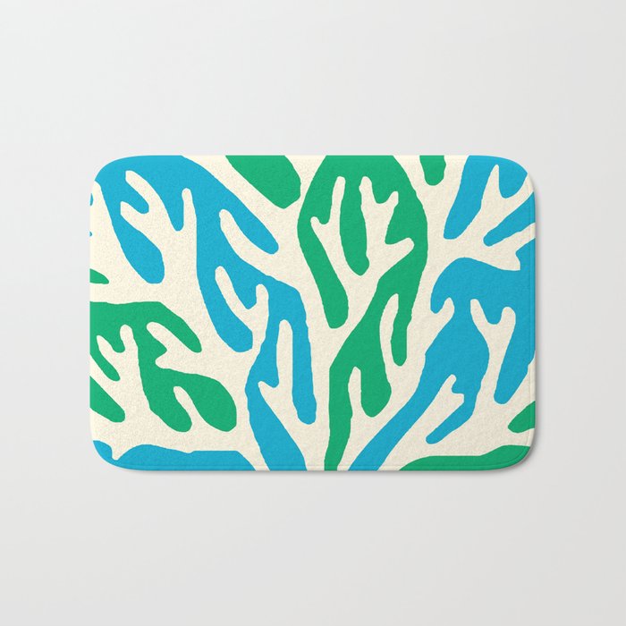 Coral Bath Mat Gallery Image 1