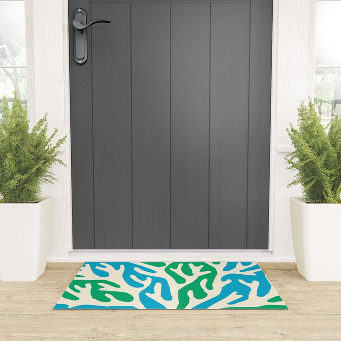 Coral Welcome Mat Gallery Image 3