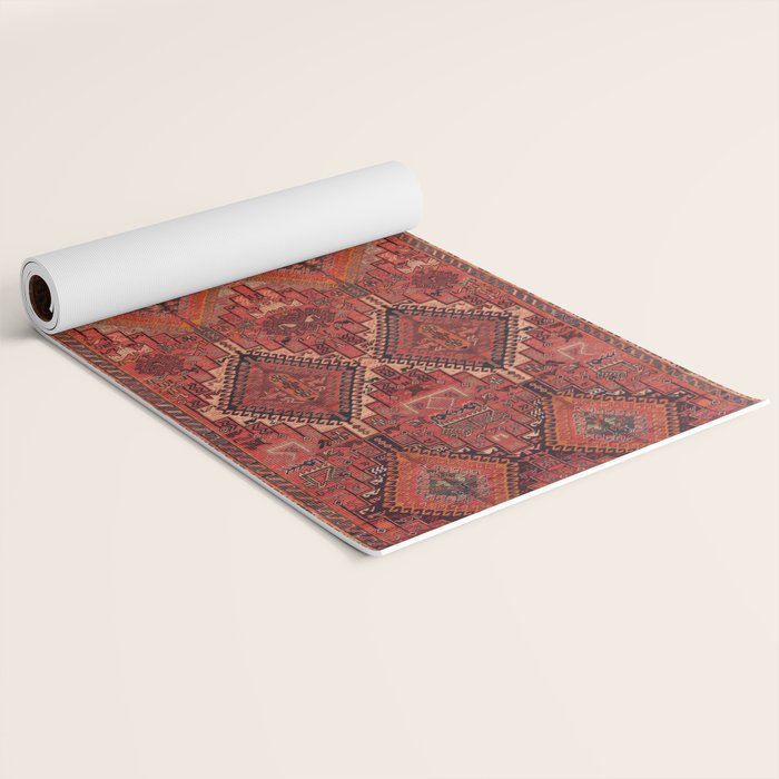 Oriental Bohemian Style Design Yoga Mat Gallery Image 2