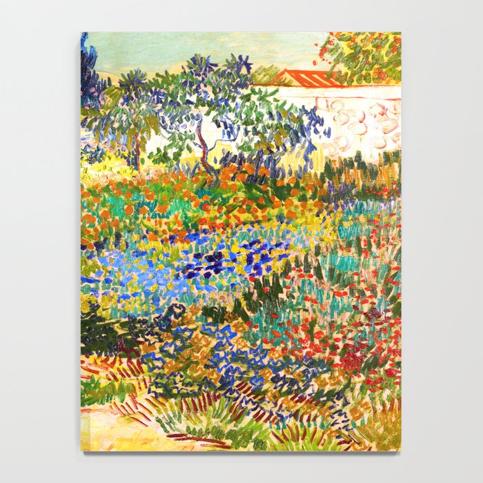 Vincent Van Gogh Flower Garden Landscape Notebook Gallery Image 4